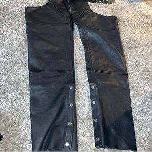 FMC Riding Chaps NWOT xxS adjustable belt deep hip pockets women’s men’s